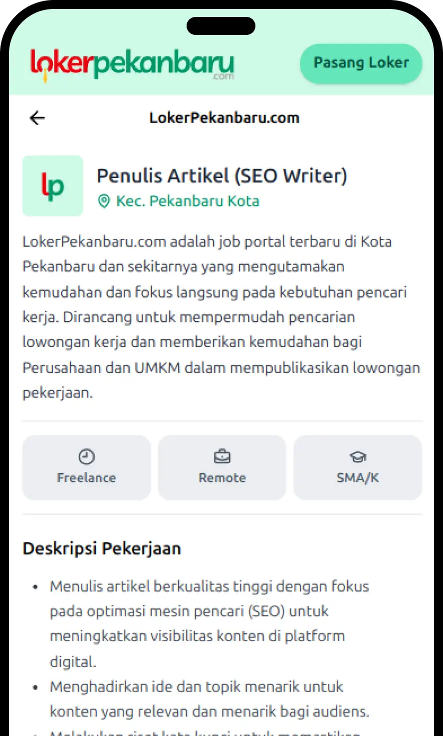 Post Job Vacancies Post Job Vacancies